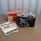 Universal Buccaneer Bakelite 1945 35mm Film Camera With 50mm Lens Vintage Camera