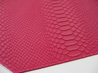 Leather Placemat Set Of Two Embossed Python Orchid