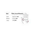 Women Genuine Lambskin Leather Gloves With Real Fox Fur Trim Cuff Winter Warm