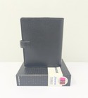 Filofax Finsbury Pocket Black Leather Agenda Organizer 025360 New Box