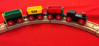 Vintage Brio 33125 Sweden Complete Figure 8 Wooden Railway Train Set No Box