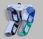 Nike Boys Socks Toddler Ankle Lightweight 6 Pair Size 2-4 Years Shoe Size 3c-7c