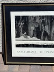 Ansel Adams Hand Signed Autographed Professionally Framed    the Print    Sierra Nv