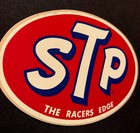 Stp Sticker    the Racers Edge    4 3 4 X 3 1 4    Vintage  Good  Moderate  Condition 