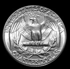 1940 Washington Silver Quarter    gem Bu     Scarce    Free Shipping 
