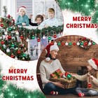 Wettarn 54 Pcs Mini Christmas Ball Ornaments Bulk  1 18 Cute Style Bright Color