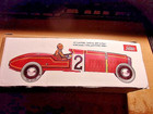 Vintage Jaya Pressed Tin Windup Racing Car With Original Box   Key
