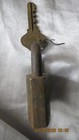 Vintage Armor Brass Padlock W  Key