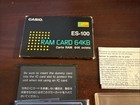 Casio Es-100 Ram Card 64kb Module Es-100 Vintage New Old Stock