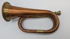 Vintage Brass   Copper Bugle India Us Military Cavalry Style 
