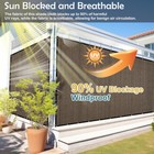 Sun Shade Sail Canopy Shelter Mesh Cover Patio Yard Pool Outdoor Uv Protection