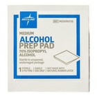 400pc Lot Medline 70  Isopropyl Alcohol Prep Pad Medium 2 Boxes Of 200 Wipes New