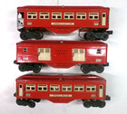 O Gauge Lionel Red Bird Passenger Set  lot 5983 