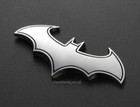 2 X - Shiny Metal Batman Batwing Emblem Badge Car Laptop Door Bike Hot 