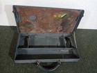 Vintage Artist Painters Box Case Pallet Leather Handle - Solid   In Great Shape 