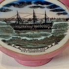 Hms Impregnable - Hamoaze - England Souvenir China Porcelain Pitcher Creamer