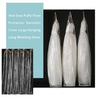 Dressgarment Bag  Dirt-proof Suit Cover Bag With Zipper For Long Dresses  Wed   