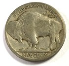Obverse Hobo Buffalo Nickel - Signed Jd - John Dorusa Garfield Design  7596
