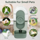 28oz Rabbit Water Bottle Dispenser Bunny Cage Bowl Small Animal Feeding Pet