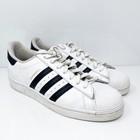 Adidas Mens Superstar Eg4958 White Casual Shoes Sneakers Size 10 5