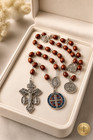 Authentic Vatican Blessed Rosary From Rome     Italian Catholic Prayer Beads
