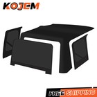 Kojem For 97-06 Jeep Wrangler Tj Soft Top Sailcloth Replacement W tinted Windows