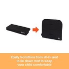 Baby Stroller Two-seat Heightening Cushion  Black  Enhanced Ventilation 