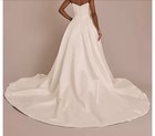 White Wedding Dress Size 10 Strapless Brand New Never Worn
