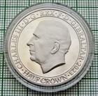 Gibraltar 2023 1 2 Half Crown  Coronation Of King Charles Iii Unc Bu Capsule