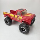 Vtg 1970s Tonka Big Country Hi-boy 4x4 Red Mr-970 Lifted Pickup Truck 16 