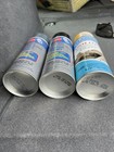 Lot Of 3 Can Vintage Boat Spray Paint Vinyl Coating Evinrude Dark Blue  c1 
