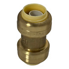25 Pieces 1 2  Push Fit Couplings Fittings  Lead Free Brass  Full Port