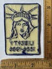 Vintage Statue Of Liberty 1886-1986 Centennial Iron On Patch Travel Souvenir