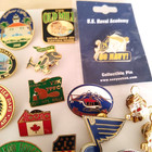 Vintage To Now 100 Lapel Pin Lot Hat Enamel Souvenir Travel Sports Rodeo Misc 