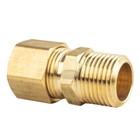 3 8  Od X 3 8  Male Npt Connector Brass Compression Fitting For 3 8  Od Tube