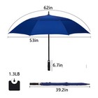 62 68 Inches Golf Umbrella Automatic Open Windproof Waterproof Large Double C   