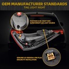  Right Side Taillight Compatible With 2013 2014 2015 2016 2017 Audi Rear Right