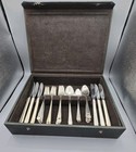 38 Pc Vintage 1847 Rogers Bros Eternally Yours Silverplate Service For 6 Case