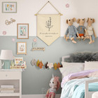 Nursery Scripture Bible Verse-christian Botanical Decor-canvas Hanging Pennan   