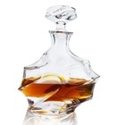 Kanars Whisky Decanter 27 Oz Crafted Crystal Liquor Bottle Christmas Gift