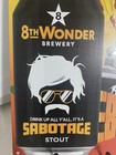 8th Wonder Brewing - Beastie Boys Sign - Craft Beer - New With Defects Read
