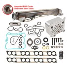 Ford 6 0 Upgrade Oil Cooler   Upgraded Egr Cooler Kit Fit 04 - 10 Ford Diesel