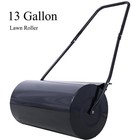 23 5in Lawn Roller Push tow Behind Water sand Filled Sod Roller Garden 13 Gallon