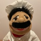 Sml Chef Peepee Puppet With Name On Coat Melissa   Doug   31 