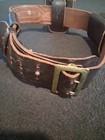 Vintage Western Gun   Cuff Genuine Cowhide Leather Belt
