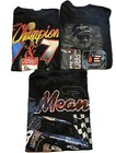 Vintage Lot Of 3 90s Dale Earnhardt Black Men   s Sz Large T-shirts Nascar Racing