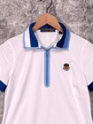 G fore Polo Shirt Xs Womens Bel Air Country Club Golf Contrast Zip Tech Pique