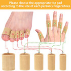 Toe Sleeve Protectors Toe Cushion Tube Soft Gel Corn Pads Protectors  42pcs Toe