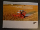 Vintage Massey Ferguson Mf 540 Combine Brochure  -  1981