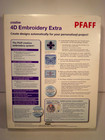 Nib Pfaff 4d Embroidery Extra System  820794-026 2007 Dongle Vsm Group Software